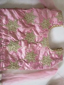 Pink Embroidered Blouse
