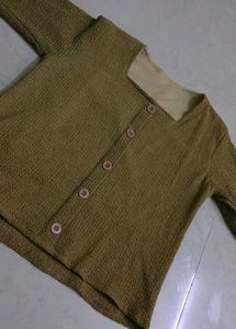 Cozy Button-Up top