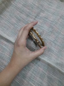Elegant Gold Bangles
