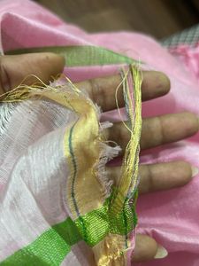 Pink Handloom Saree