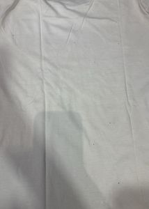 H&amp;M unisex White Crew Neck T-Shirt