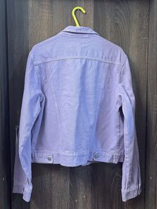 Lavender Denim Jacket