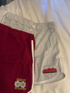 Cute Daisy &amp; Chillin Shorts Set