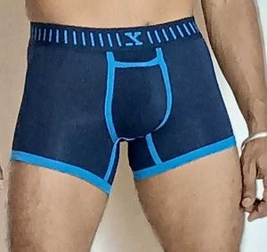 Men's Blue Boxer Briefs