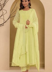 Negotiable fully flair anarkali totally new