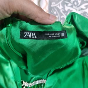 Green Mini Dress