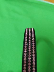 New Hair Band with Shiny Pink Stones
