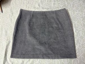 Grey Mini Skirt