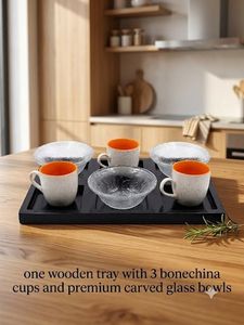 Elegant Coffee/Tea Set with Tray