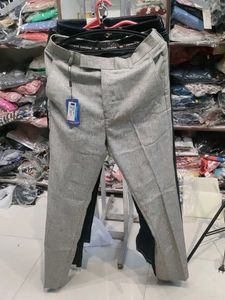 Gray Formal Trousers