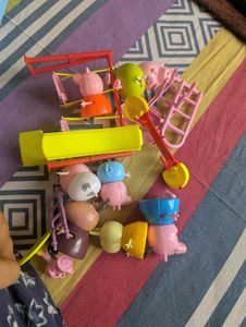 Peppa Pig Playground Set with Family Figurines