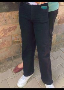 Classic Black Denim Jeans