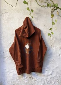 disney Brown Graphic Print Hoodie