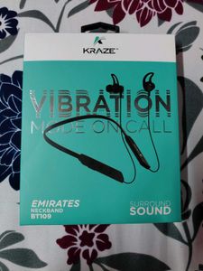 Kraze Emirates Neckband BT109 Earphones