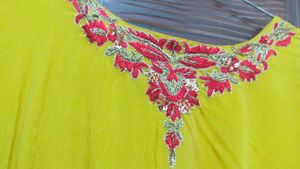 Party Wear Cotton Gown
