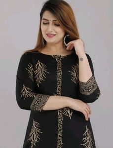 Floral A Line Kurta