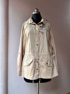Floral Embroidered Jacket