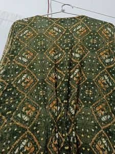 Elegant Printed Ethnic Gown