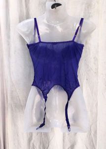 Purple Floral Corset