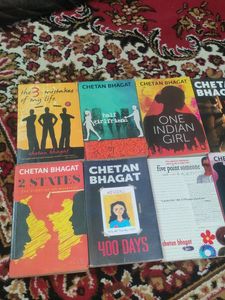 Chetan Bhagat  8  Books Set