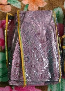 Women Designer Mirror Worked Unstiched Lehenga Cho