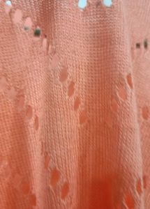 New 🆕 Chic Peach Knit top 👕