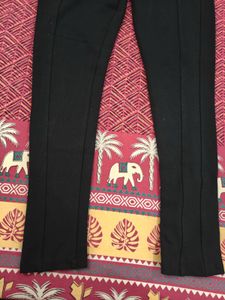 Stylish Black Zip Pocket Pants