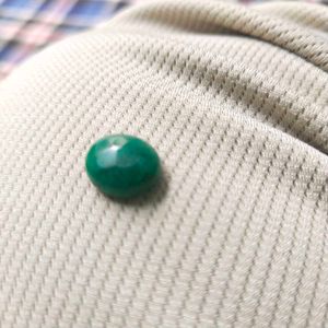 5.44 ratti Natural Zambian Panna Stone with lab ce