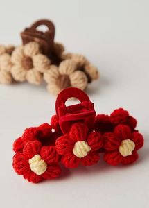 crochet claw clips