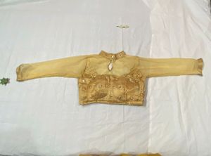 Gold Embellished Blouse