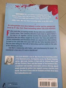 November 9 - Colleen Hoover