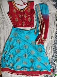 Vibrant Lehenga Choli Set