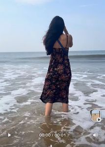 Floral Print Midi Dress