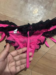 Ruffled Lace Bikini Briefs