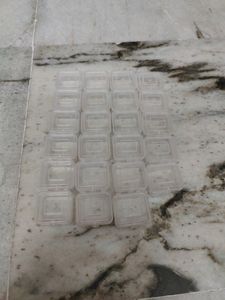 Transparent 25 ML Empty Square Container