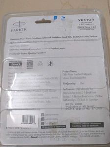 Parker Vector Calligraphy Pen Set