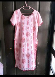 XL pretty chikankari kurta set 3 pc