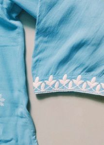 Full Beautifull Embroidered Kurti set