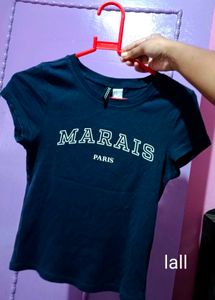 h&amp;m printed cotton jersey