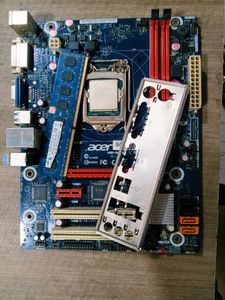 4th generation motherboard with processor and 4gb