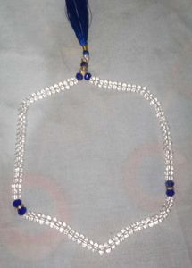 Elegant Beaded Necklace with Tassel