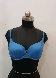 branded Elegant Blue Bra 36B