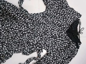 Floral Print Mini Dress