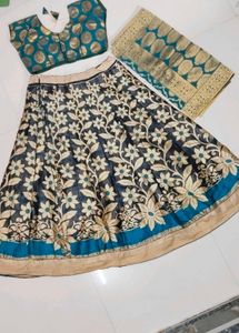 Beautiful Floral Print Ethnic Skirt