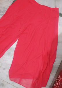 Gajri Pink Plazo For Girl Or Woman 34 Waist