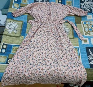 Cute Floral Print Mini Dress