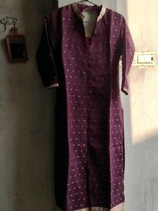 Elegant Purple Kurta