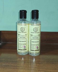 Khadi Natural Rose Skin Toner (Set of 2)