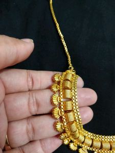 Golden necklace