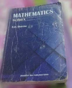Class 10th Mathematics by RD Sharma with MCQ book